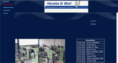 Desktop Screenshot of hw-maschinen.de